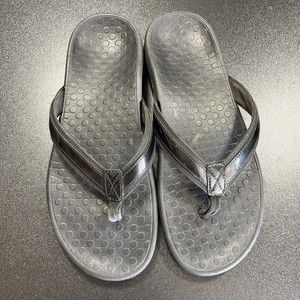 Vionic men's size 13 black flip flops